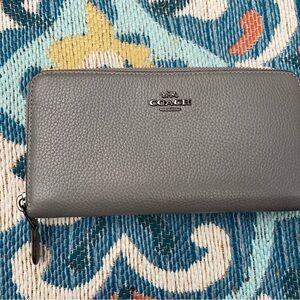 Coach Accordion Zip Wallet 58059
